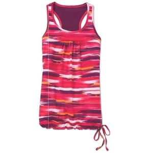 ATHLETA Airbrush Printed Tinker Tank Medium